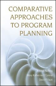 Cover von Comparative Approaches to Program Planning