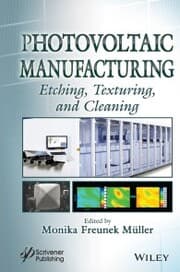 Cover von Photovoltaic Manufacturing