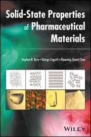 Cover von Solid-State Properties of Pharmaceutical Materials