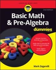 Cover von Basic Math & Pre-Algebra For Dummies