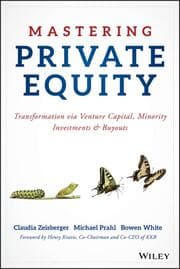 Cover von Mastering Private Equity