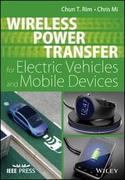 Cover von Wireless Power Transfer for Electric Vehicles and Mobile Devices