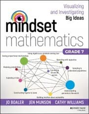 Cover von Mindset Mathematics: Visualizing and Investigating Big Ideas, Grade 7