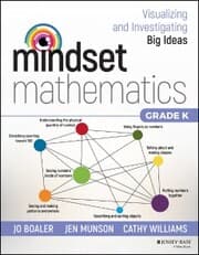 Cover von Mindset Mathematics: Visualizing and Investigating Big Ideas, Grade K