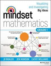 Cover von Mindset Mathematics: Visualizing and Investigating Big Ideas, Grade 1