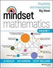 Cover von Mindset Mathematics: Visualizing and Investigating Big Ideas, Grade 1