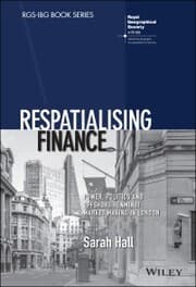 Cover von Respatialising Finance