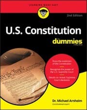 Cover von U.S. Constitution For Dummies