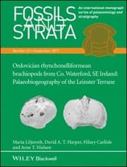 Cover von Ordovician rhynchonelliformean brachiopods from Co. Waterford, SE Ireland