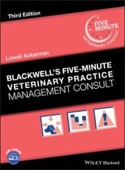 Cover von Blackwell's Five-Minute Veterinary Practice Management Consult