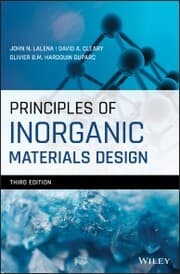 Cover von Principles of Inorganic Materials Design