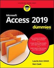 Cover von Access 2019 For Dummies