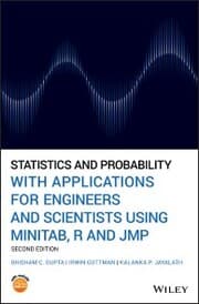 Cover von Statistics and Probability with Applications for Engineers and Scientists Using MINITAB, R and JMP