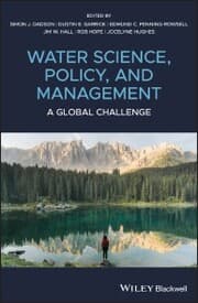 Cover von Water Science, Policy and Management