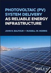 Cover von Photovoltaic (PV) System Delivery as Reliable Energy Infrastructure