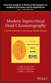 Cover von Modern Supercritical Fluid Chromatography