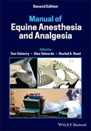 Cover von Manual of Equine Anesthesia and Analgesia
