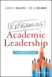 Cover von Reframing Academic Leadership