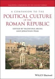Cover von A Companion to the Political Culture of the Roman Republic