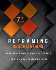 Cover von Reframing Organizations