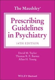 Cover von The Maudsley Prescribing Guidelines in Psychiatry
