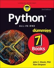 Cover von Python All-in-One For Dummies