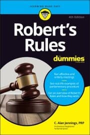 Cover von Robert's Rules For Dummies
