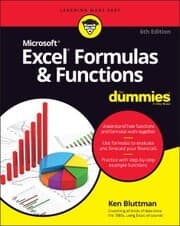 Cover von Excel Formulas & Functions For Dummies