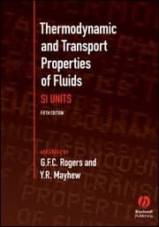 Cover von Thermodynamic and Transport Properties of Fluids