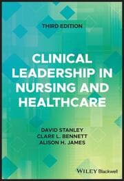 Cover von Clinical Leadership in Nursing and Healthcare