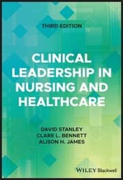 Cover von Clinical Leadership in Nursing and Healthcare