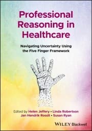 Cover von Professional Reasoning in Healthcare