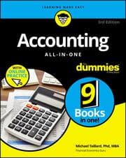 Cover von Accounting All-in-One For Dummies (+ Videos and Quizzes Online)