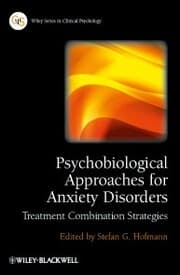Cover von Psychobiological Approaches for Anxiety Disorders