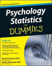 Cover von Psychology Statistics For Dummies