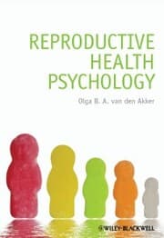Cover von Reproductive Health Psychology