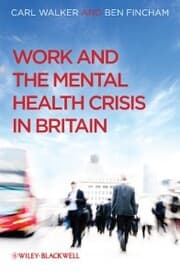 Cover von Work and the Mental Health Crisis in Britain