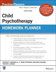Cover von Child Psychotherapy Homework Planner