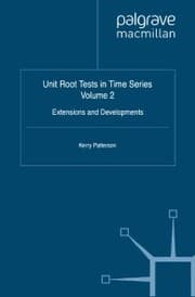 Cover von Unit Root Tests in Time Series Volume 2