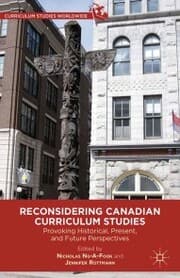 Cover von Reconsidering Canadian Curriculum Studies