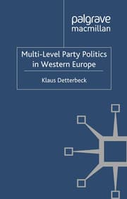 Cover von Multi-Level Party Politics in Western Europe