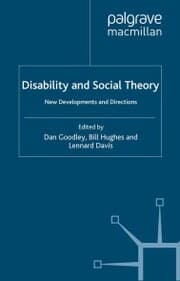 Cover von Disability and Social Theory