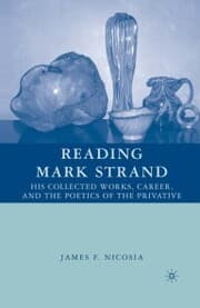 Cover von Reading Mark Strand