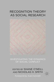 Cover von Recognition Theory as Social Research