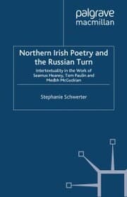 Cover von Northern Irish Poetry and the Russian Turn