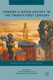 Cover von Toward a Good Society in the Twenty-First Century