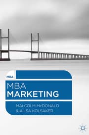 Cover von MBA Marketing
