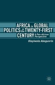 Cover von Africa in Global Politics in the Twenty-First Century