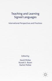 Cover von Teaching and Learning Signed Languages