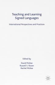Cover von Teaching and Learning Signed Languages